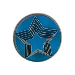 Chef Inox Cutter Set - 18/8 Star 6 Piece Size: 45 - 90mm