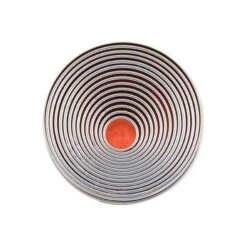 Cutter Set - 18/8 Lge Rnd Crinkled 14 Piece Size:25 - 115mm