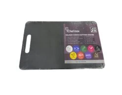Chef Inox Cutting Board - Pp 250x400x12mm Black With Handle