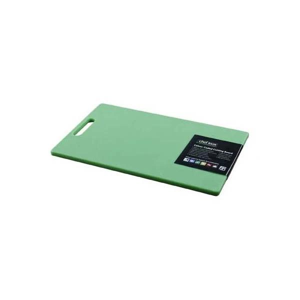 Chef Inox Cutting Board - Pp 230x380x12mm Green With Handle 3 Chef Inox Cutting Board - Pp 230x380x12mm Green With Handle