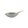 Chef Inox Wok - Iron 355mm Wood Handle -Best Kitchenware Store 05235