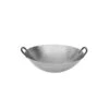 Iron Wok 2 Handles, Round Bottom 480mm -Best Kitchenware Store 20519