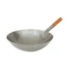 Iron Wok Wood Handle, Round Bottom 360mm -Best Kitchenware Store 20564