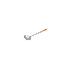 Ladle 100mm Stainless Steel Wood Handle