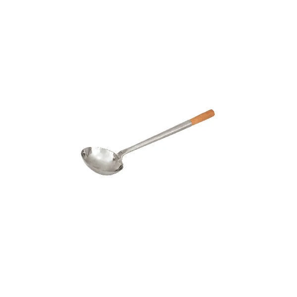 Ladle 140mm Stainless Steel Wood Handle 3 Ladle 140mm Stainless Steel Wood Handle