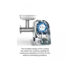 Anvil Sirman 210814XD2W TC 8 Vegas FX Mincer / Grinder - 70kg/hr -Best Kitchenware Store 210814XD2W 2