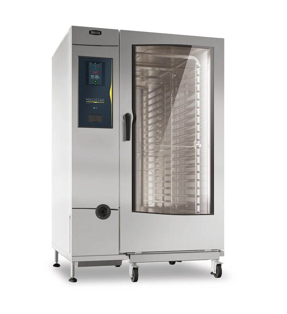 Zanussi 20 X GN 1/1 Gas Combi Touch Screen, Direct Injected Steam 3 Zanussi 20 X GN 1/1 Gas Combi Touch Screen, Direct Injected Steam