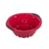 Reinforced Silicone Bundt Cake Pan Red 245mmx110mm -Best Kitchenware Store 3110