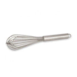 French Whisk 8-Wire Sealed Handle Heavy Duty 550mm 18/8 Stainless Steel