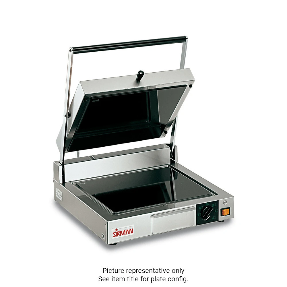 Sirman Cort VT L-L Ceran® Ceramic Glass Panini Grill (Smooth Top / Smooth Bottom) 3 Sirman Cort VT L-L Ceran® Ceramic Glass Panini Grill (Smooth Top / Smooth Bottom)