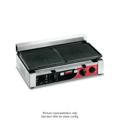 Sirman Top L-R Countertop Twin Gril (Ribbed / Smooth)