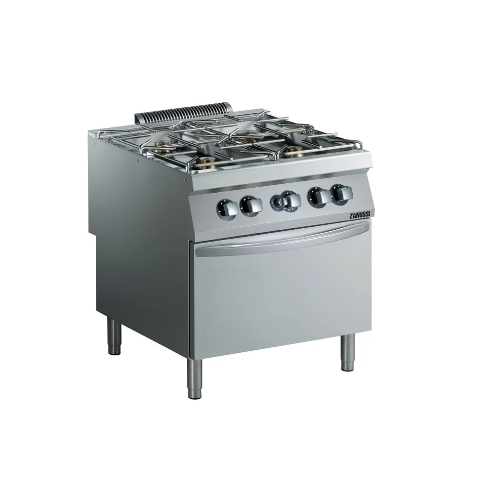 Zanussi EVO900 Gas 4 Open Burners With Gas Static Oven - 800mm 3 Zanussi EVO900 Gas 4 Open Burners With Gas Static Oven - 800mm