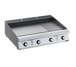 Zanussi EVO900 Electric 1200mm 2/3 Smooth 1/3 Ribbed Chromium Plate Fry Top - HP