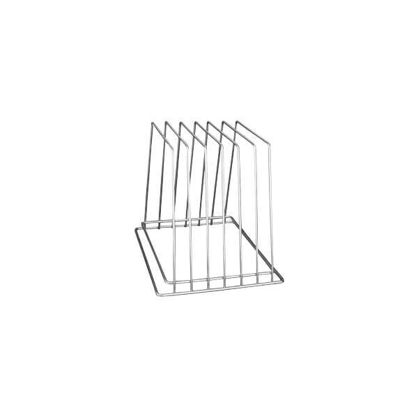 Cutting Board Rack - 6 Slot Chrome Plated 3 Cutting Board Rack - 6 Slot Chrome Plated