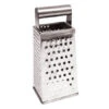 Appetito Stainless Steel 4 Sided Deluxe Grater -Best Kitchenware Store 4415