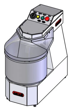 Zanolli Galassia 45 Var Finished Variable Speed Dough Mixer 64L/45kg