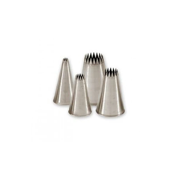 Piping / Decorating Tube Set French 10 Piece Set 18/10 Stainless Steel 3 Piping / Decorating Tube Set French 10 Piece Set 18/10 Stainless Steel