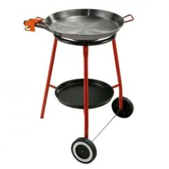 Chef Inox Andreu Paella Set Stand 450mm Pan With Burner