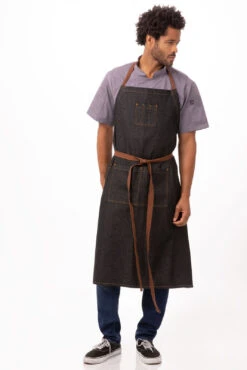 Chef Works Memphis Chefs Bib Apron - AB036