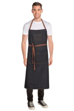 Chef Works Memphis Chefs Bib Apron - AB036 -Best Kitchenware Store AB036 BLK 6