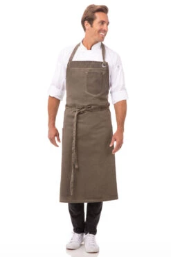 Chef Works Dorset Chefs Bib Apron - ABCAQ004