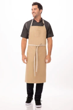 Chef Works Austin Chefs Bib Apron - ABCCD006