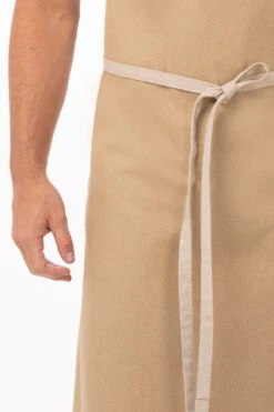 Chef Works Austin Chefs Bib Apron - ABCCD006 -Best Kitchenware Store ABCCD006 NAT 4