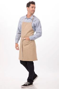 Chef Works Austin Bib Apron - ABCD056