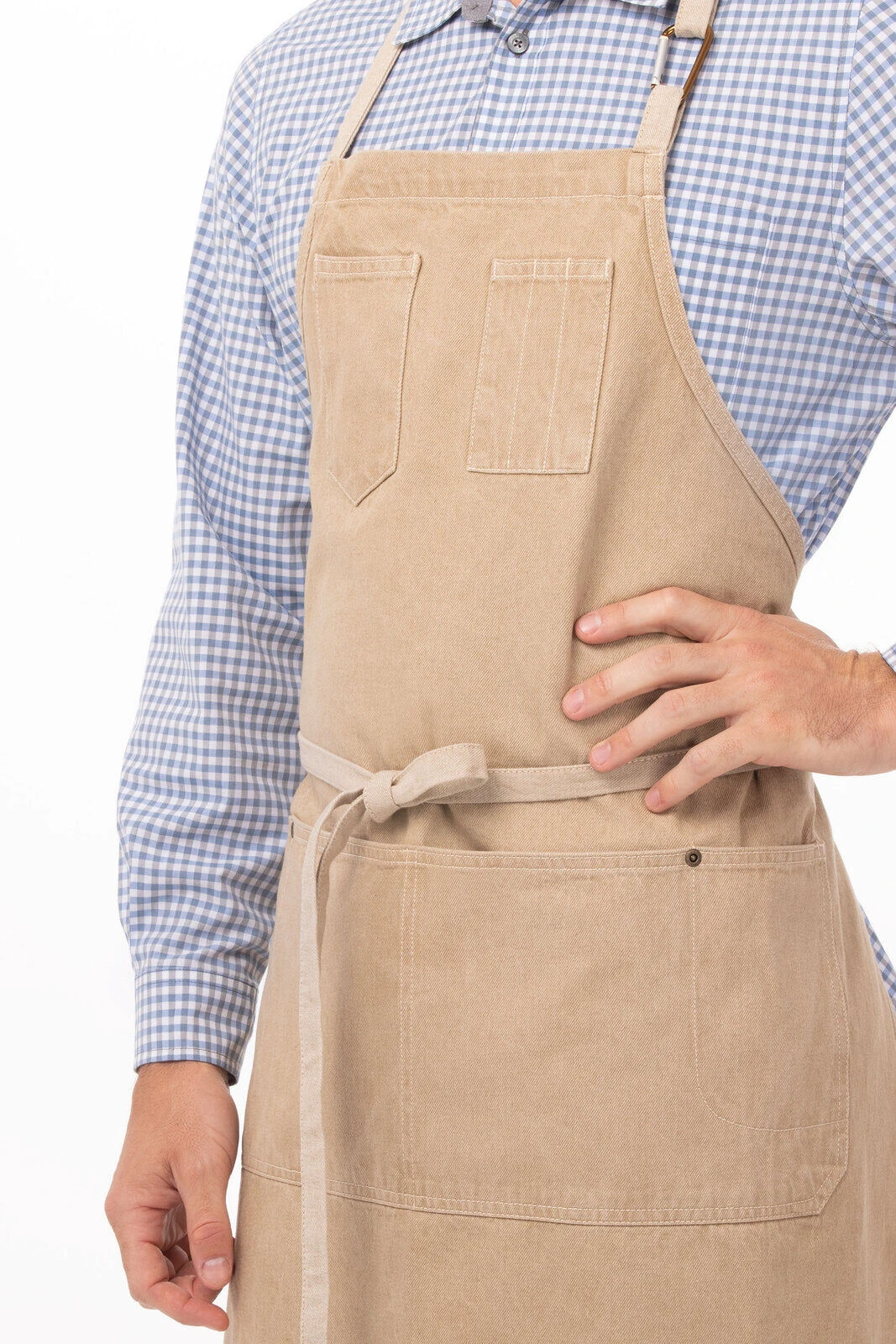 Chef Works Austin Bib Apron - ABCD056 6 Chef Works Austin Bib Apron - ABCD056 - Image 4