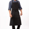 Chef Works Rockford Chefs Bib Apron - ABCKV003 -Best Kitchenware Store ABCKV003 SGY