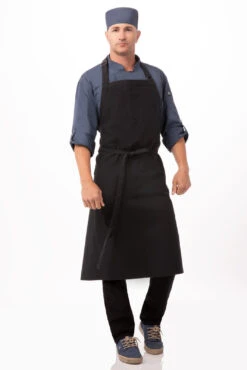 Chef Works Rockford Chefs Bib Apron - ABCKV003
