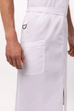 Chef Works Brio Chef's Bib Apron - ACN01 -Best Kitchenware Store ACN01 WHT 0 2