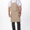 Chef Works Austin Natural Denim Cross Back Apron - ACRS056 -Best Kitchenware Store ACRS056 NAT