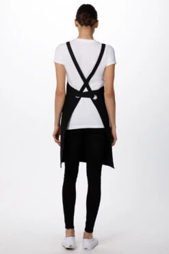 Chef Works Byron Cross-Back Apron - ACRS602 -Best Kitchenware Store ACRS602 BLK 4