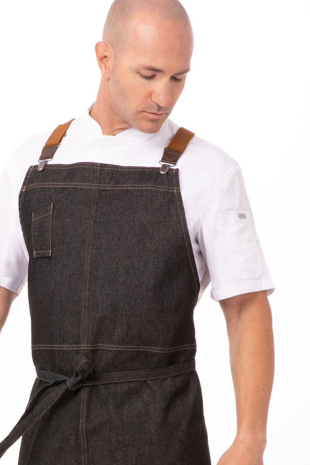 Chef Works Berkeley Chefs Bib Apron - ACS01 8 Chef Works Berkeley Chefs Bib Apron - ACS01 - Image 6