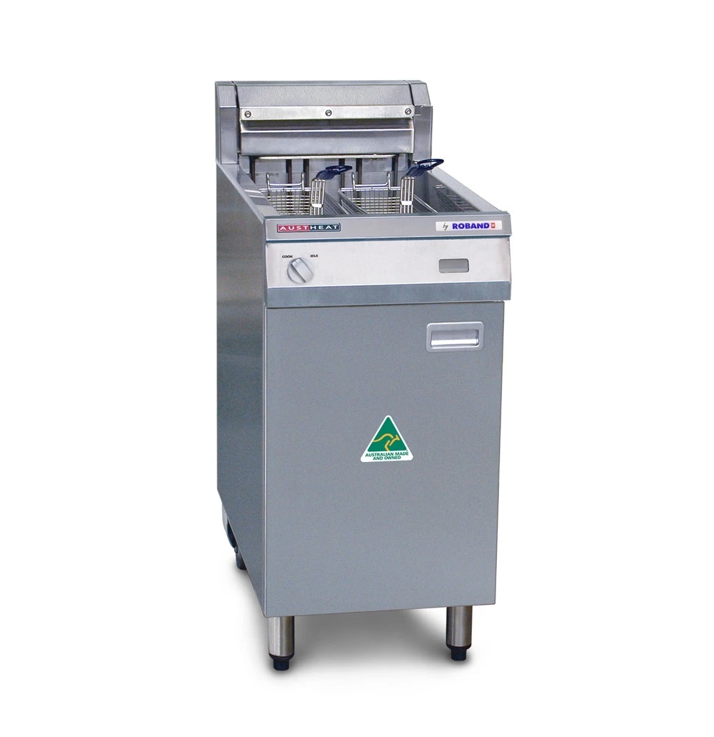 Anvil Austheat AF812/R Electric Single Pan Deep Fryer 3 Anvil Austheat AF812/R Electric Single Pan Deep Fryer