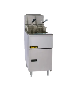 Anvil Anets AGG14T Goldenfry Open Pot Gas Deep Split Tank Fryer 9-11 Litre Per Pan