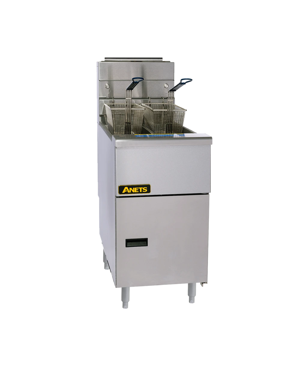Anvil Anets AGG14T Goldenfry Open Pot Gas Deep Split Tank Fryer 9-11 Litre Per Pan 3 Anvil Anets AGG14T Goldenfry Open Pot Gas Deep Split Tank Fryer 9-11 Litre Per Pan