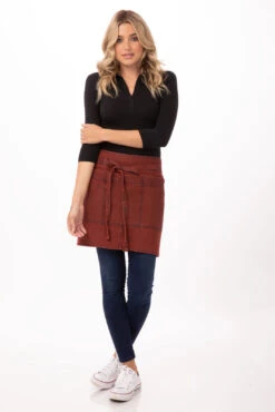 Chef Works Uptown Half Bistro Apron - AHN01