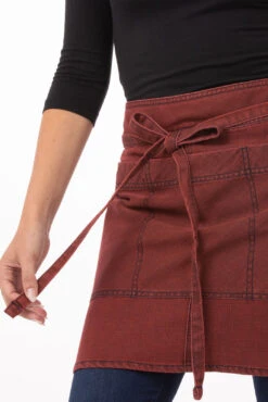 Chef Works Uptown Half Bistro Apron - AHN01 -Best Kitchenware Store AHN01 RNA 3
