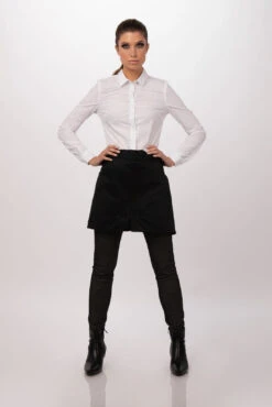 Chef Works Largo Half Bistro Apron - AHN05