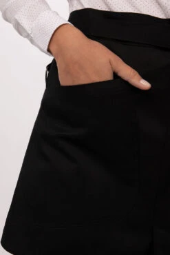 Chef Works Largo Half Bistro Apron - AHN05 -Best Kitchenware Store AHN05 BLK 0 3