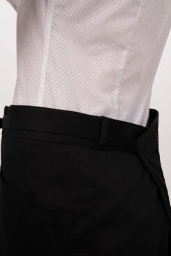 Chef Works Largo Half Bistro Apron - AHN05 -Best Kitchenware Store AHN05 BLK 0 6