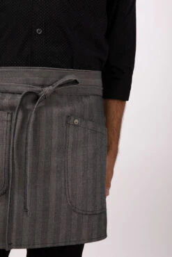 Chef Works Seattle Half Bistro Apron - AHN07 -Best Kitchenware Store AHN07 BLK 0 6