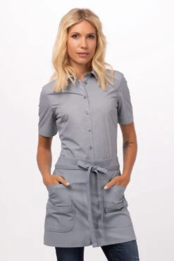 Chef Works Logan Half Bistro Apron - AHN08 -Best Kitchenware Store AHN08 CLA 0 5