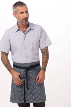 Chef Works Portland Half Bistro Apron - AHWPT002 -Best Kitchenware Store AHWPT002 IBL 2