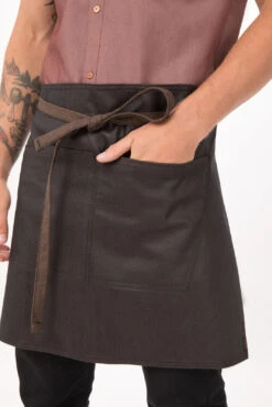 Chef Works Boulder Half Bistro Apron - AHWWT001 -Best Kitchenware Store AHWWT001 BNB 2
