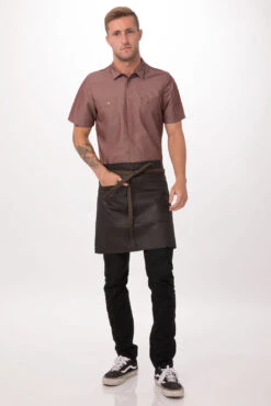 Chef Works Boulder Half Bistro Apron - AHWWT001