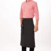 Chef Works Rockford Bistro Apron - ALWKV023 2 Chef Works Rockford Bistro Apron - ALWKV023 -Best Kitchenware Store ALWKV023 SGY