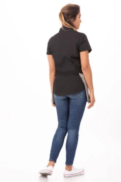 Chef Works Portland Waist Apron - AW050 -Best Kitchenware Store AW050 BLK 1
